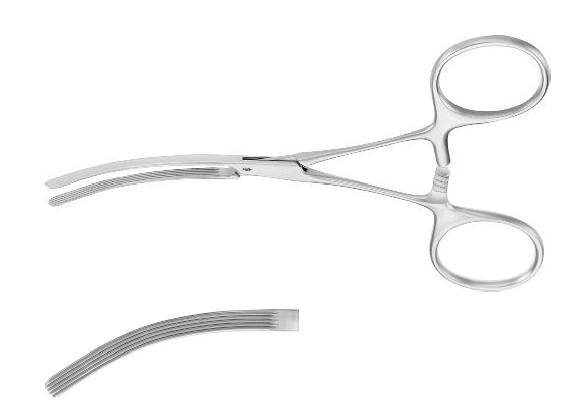 БЕБІ-КОХЕР КИШКОВИЙ ЗАТИСКАЧ ВИГНУТ. 135MM